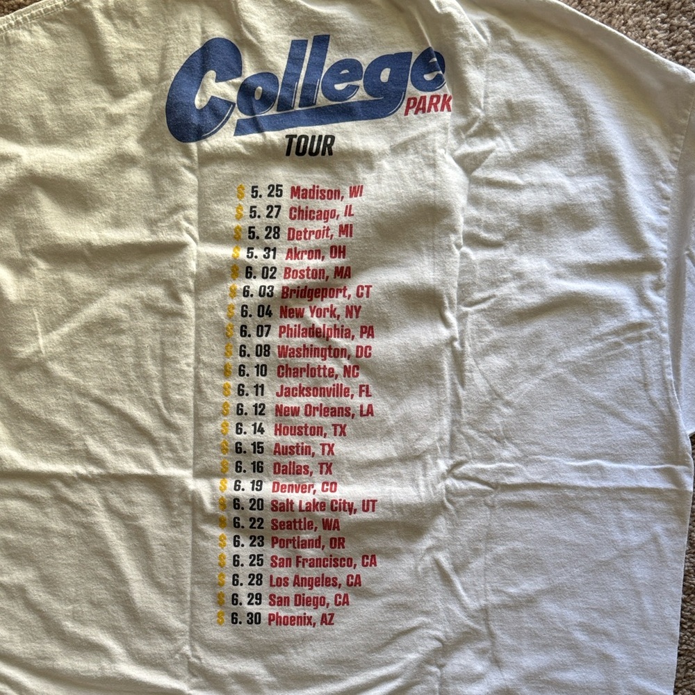 American Apparel Men’s Graphic Tee - College Park - Picture 5 of 5